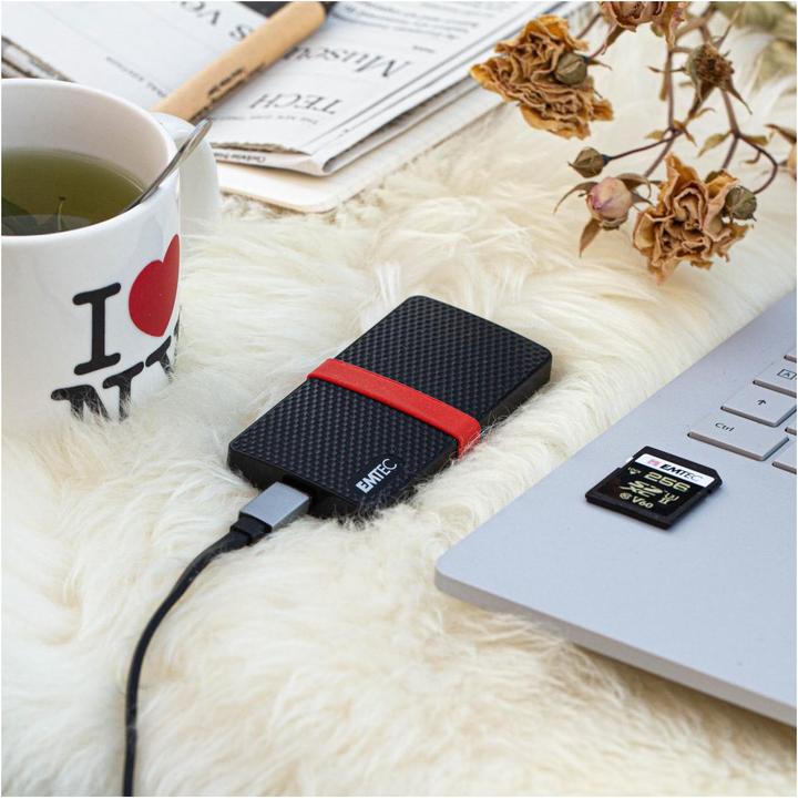 Image du produit Emtec X200 Portable SSD Power Plus (1000 Go)