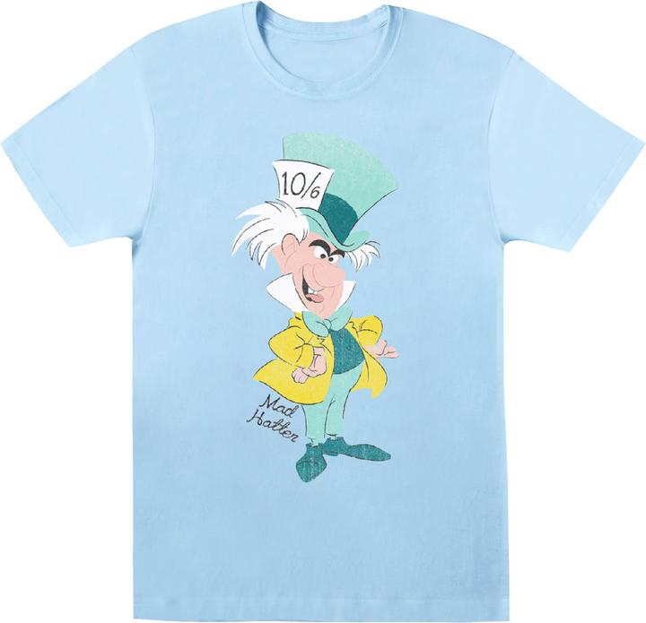 Actual product image Disney Mens Classic Mad Hatter T-Shirt (M)