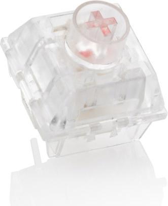 Actual product image Ducky TTC Heart Switch, mechanical, 3-pin, linear, MX stem, 42g - 110 pieces