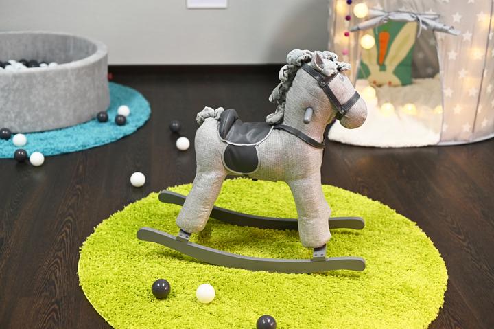 Produktbild Knorrtoys Schaukelpferd "Grey horse"