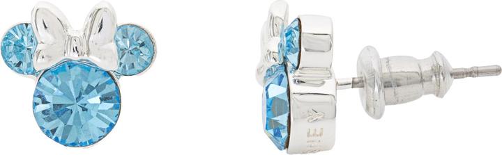 Produktbild NoName MINNIE - Clous d'Oreilles Anniversaire en Laiton Plaqué - Mars (Sterling Silber)