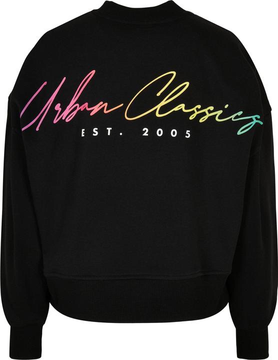 Produktbild Urban Classics Ladies Oversized Rainbow Crewneck (S)