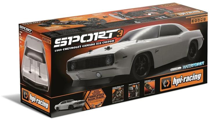 Actual product image HPI SPORT 3 1969 Chevrolet Camaro Z28 Custom RTR (RTR Ready-to-Run)