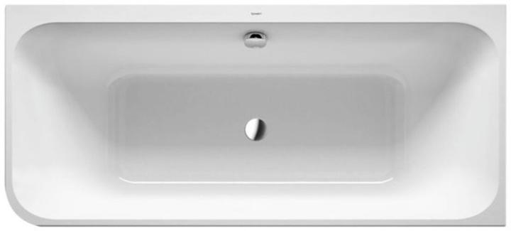 Immagine prodotto Duravit Vasca rettangolare con curva Happy D,2 80 x 180 cm bianco liscio 7003170000000 (245 l, 180 cm, 80 cm)