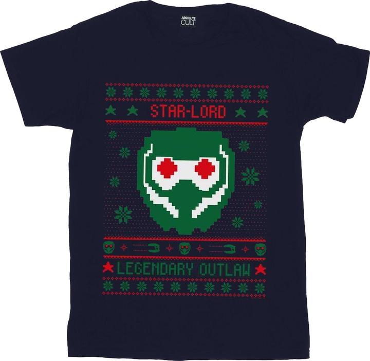 Guardians Of The Galaxy Vol. 2 Star Lord Fair Isle TShirt Jungen