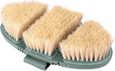 Actual product image Waldhausen Flex Wurzelbürste für Pferde Grün
