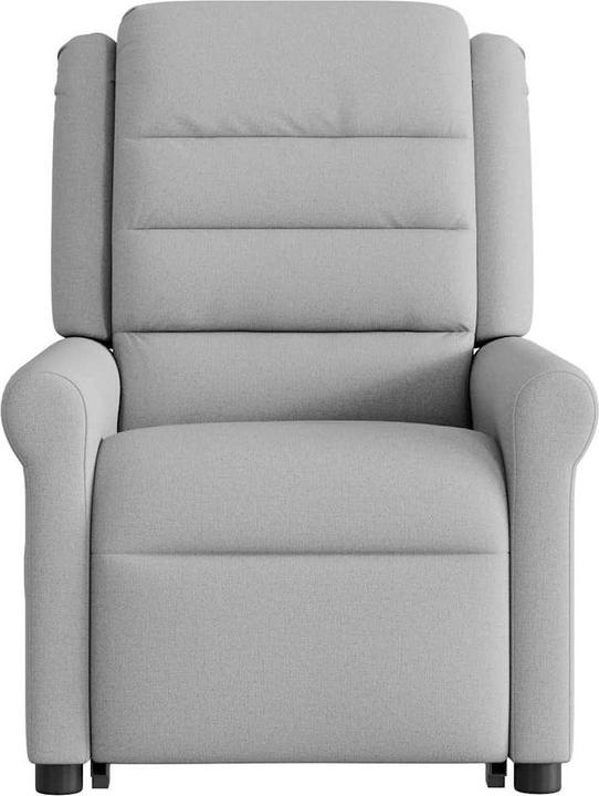 Produktbild VidaXL Massagesessel mit Aufstehhilfe Elektrisch Wolkengrau Stoff