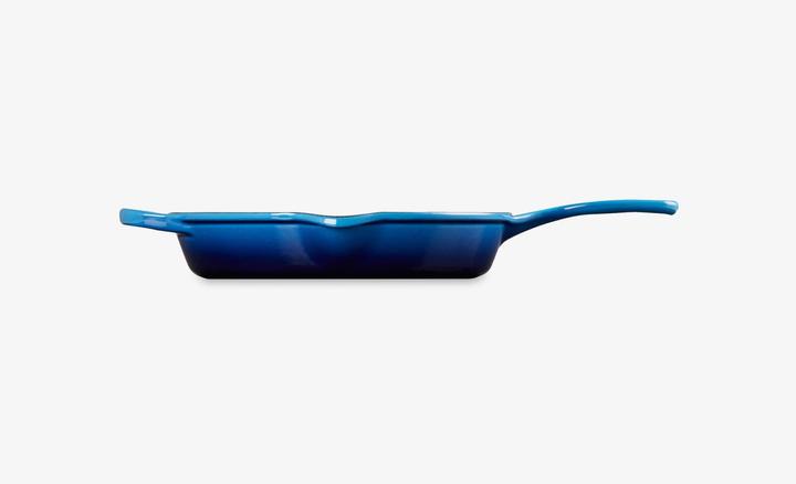 Produktbild Le Creuset Brat-U.Servierpfanne Sig Hoch 26 cm Azure (26 cm, Bratpfanne, Edelstahl, Gusseisen)