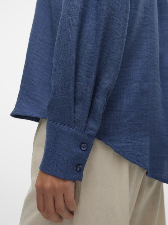 Image du produit Vero Moda Vmmelaney Queeny Ls Shirt Wvn Noos (S)