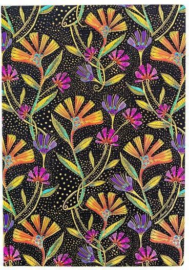 Actual product image Paperblanks Notebook FB Midi Wildflowers dotted (Soft cover)