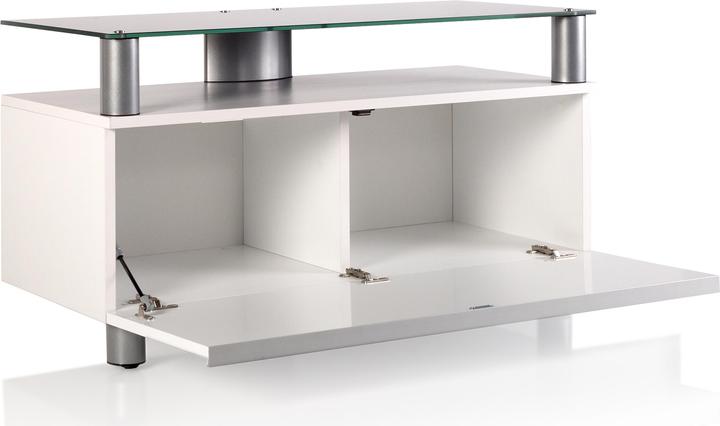 Produktbild VCM Holz TV Lowboard Fernsehschrank Clano mit Rollen (95 x 40 x 55 cm)