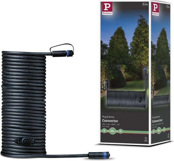 Produktbild Paulmann Outdoor Plug & Shine Kabel 1 in-2 out