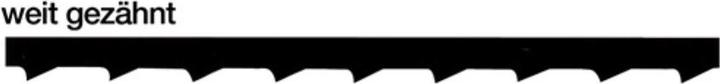 Image du produit Puk Lame de scie égoïne longueur 13 cm no. 3 (MEDIUM) dentée large pour bois et plastique