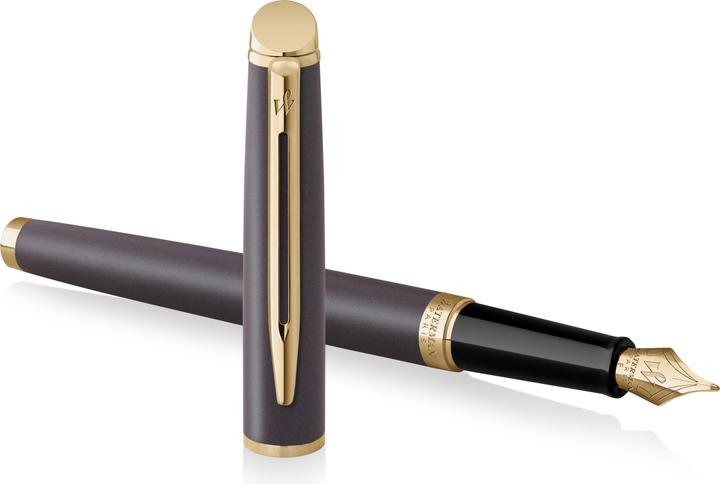 Immagine prodotto Waterman Hémisphère Understated Edition - Füllfederhalter (Nero lava, 1 x)