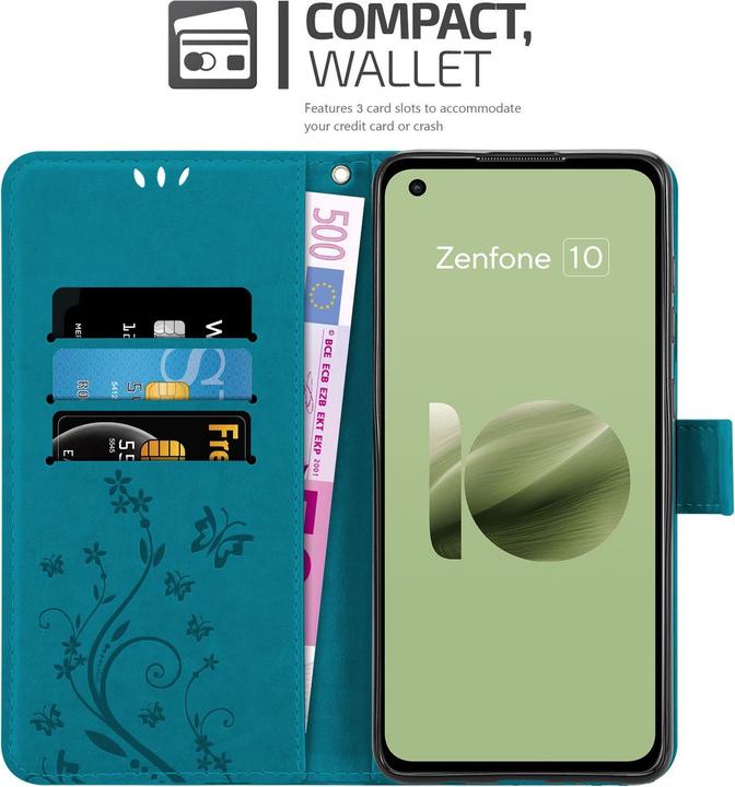 Immagine prodotto Cadorabo Custodia per Asus Zenfone 10 Flower Book (Asus Zenfone 10)