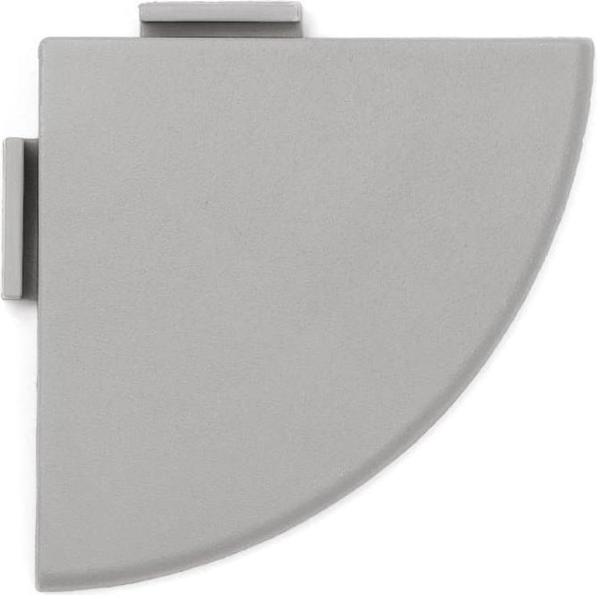 Produktbild Bergo Abschlussecke zu XL Steingrau, 4 Stück (4 x, 5.5 x 5.5 cm)