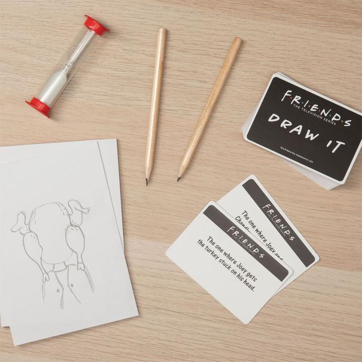 Produktbild Motivsticker Friends 4 Blatt, Motive und Buchstaben