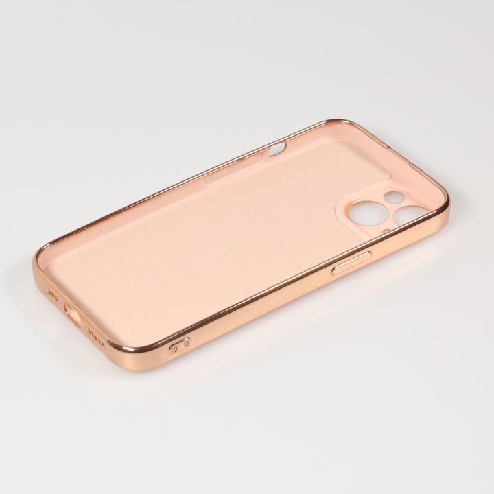 Produktbild PhoneLook Hülle Gummi Bronze mit Ring (Apple iPhone 13)
