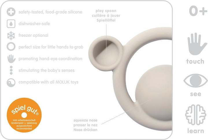 Produktbild Moluk Nogi Beiss-/Greifring beige (MQ6)
