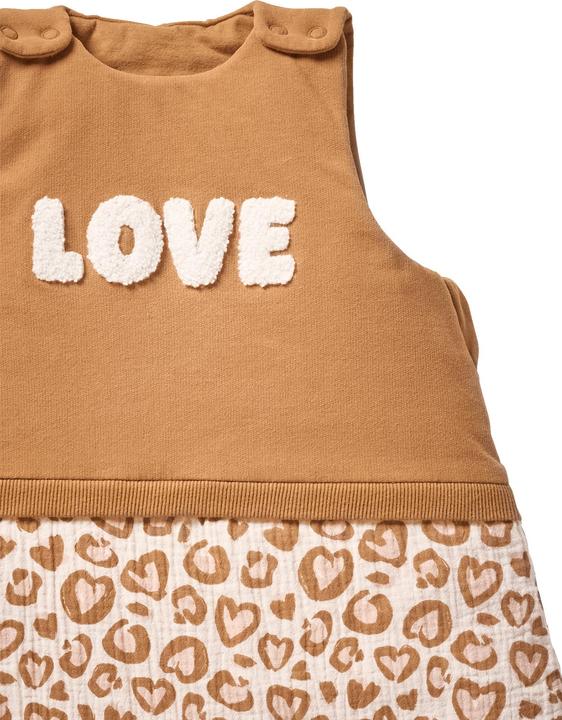 Actual product image Vertbaudet Baby Schlafsack mit abnehmbaren Ärmeln LOVELY LEO Oeko-Tex (104 cm)