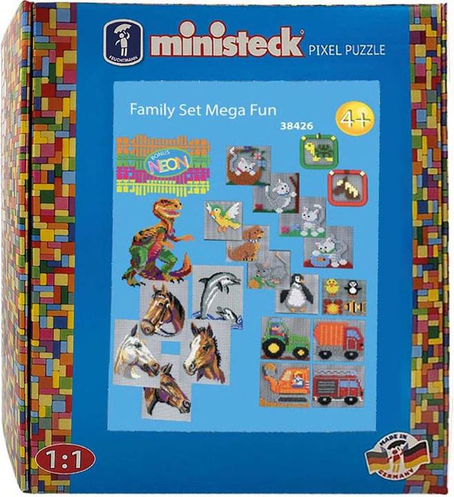 Image du produit Ministeck Family Set Mega Fun - XXL Box, 4000pcs.