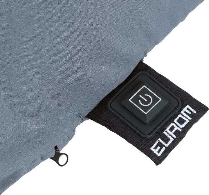 Immagine prodotto Eurom Cuscino termico Warmigo con power bank da 20.000 mAh, grigio (45 x 45 cm)