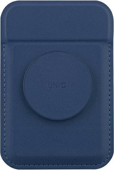 Actual product image Uniq Flixa magnetyczny portfel na karty z podpórką granatowy/navy blue
