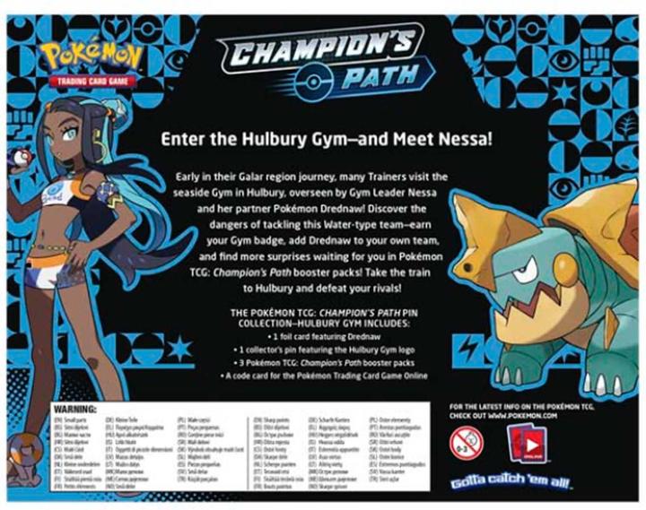 Immagine prodotto Pokémon Collezione di spille Champion's Path (assortite - 1 pezzo) (Inglese, Box Set e Collezione)