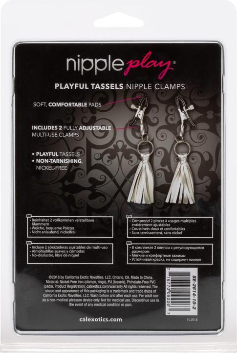 Produktbild CalExotics Playful Tassels Nipple Clamps