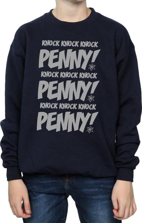 Actual product image Dam Boys Sheldon Knock Knock Penny Sweatshirt (152, 158)