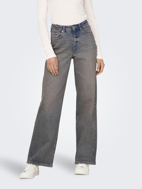 Immagine prodotto Only ONLJUICY Hohe Taille Weiter Beinschnitt Jeans Jeans mit weitem Bein (27)