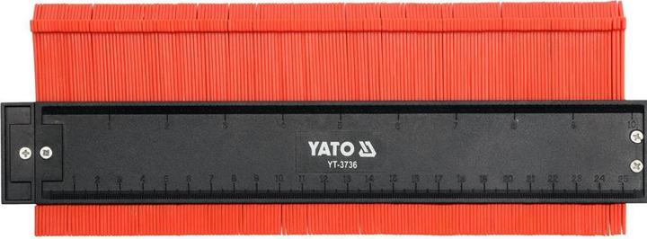 Actual product image Yato YT-3736 Profile gauge, 260 mm