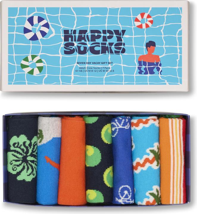 Image du produit Happy Socks Strümpfe SEVEN DAY VACAY Socken 7er Pack (paquet de 7, 36 - 40)