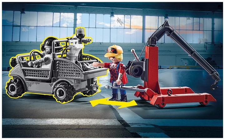 Actual product image Playmobil 70834 Air Stuntshow Service Station (70834, Playmobil stunt show)