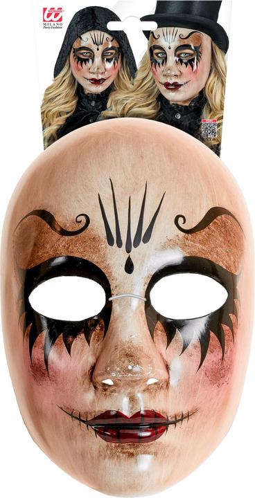 Actual product image Widmann Commedia Dell'Arte Mask Creepy Woman