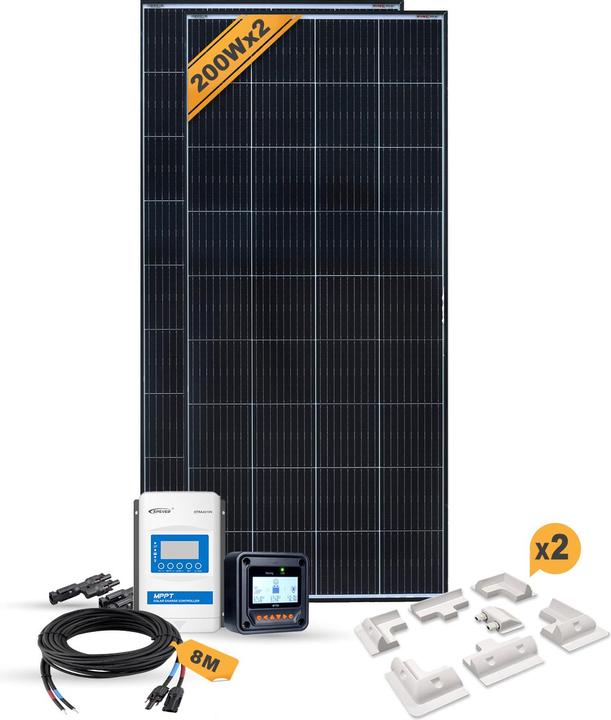 Enjoy solar Kit solaire pour camping-car (200 W)