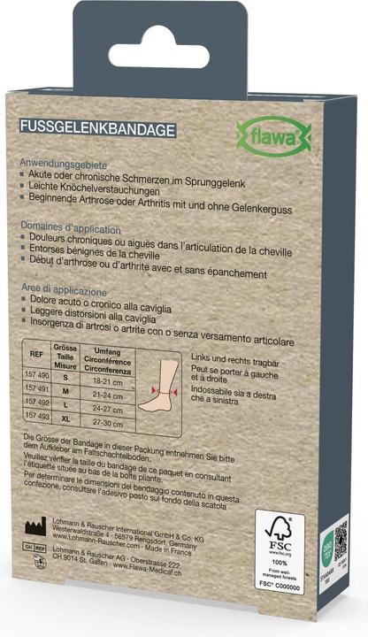 Actual product image Flawa Ankle support M (M)