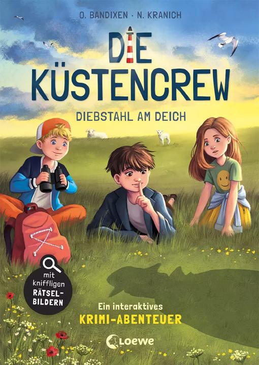 Actual product image Loewe Die Küstencrew (Band 3) - Diebstahl am Deich (German, Corner bandixen, Loewe children's books, Nathalie Kranich, 2023)