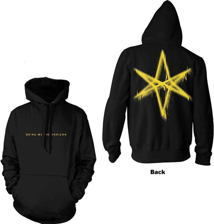 Bring Me The Horizon Spray Hex Back Print (Hoodie)