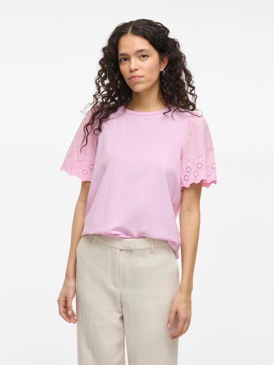 Actual product image Vila VICELIANA Rundhals Oberteil mit kurzen Ärmeln (L)
