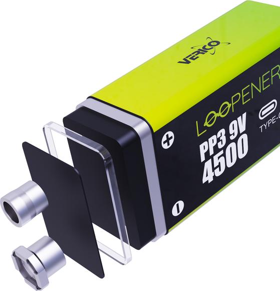 Actual product image Verico Loop Energy (2 pcs., 9V Block, 500 mAh)