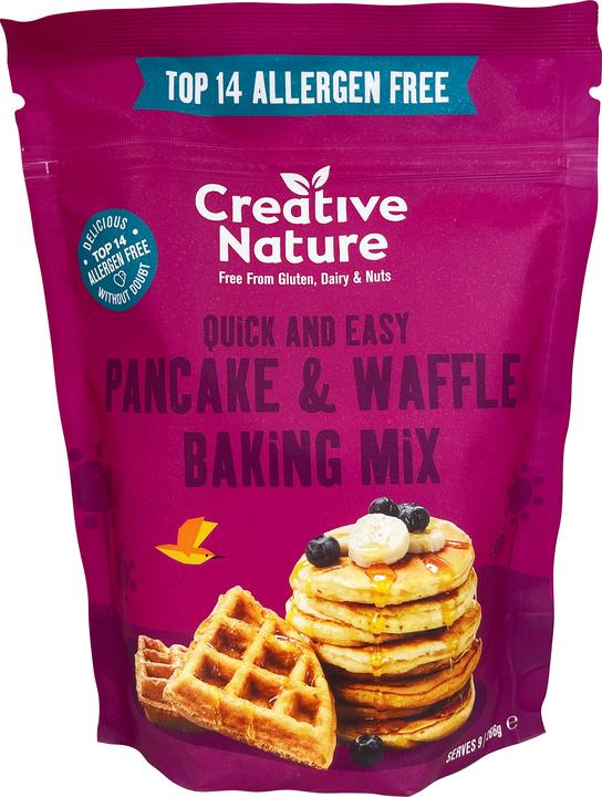 Immagine prodotto Creative Nature Miscela per pancake e waffle - senza allergeni (266 g)