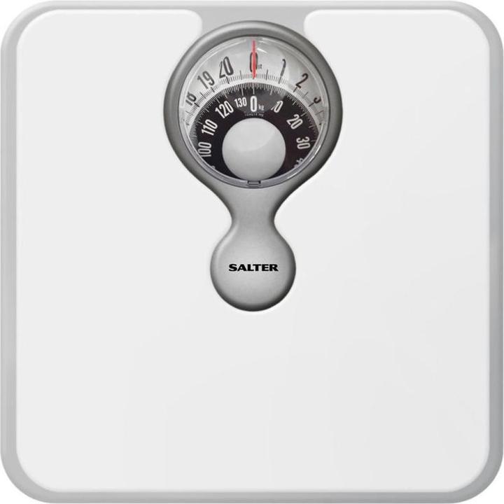 Salter 484 WHDRFEU16 Bilancia da bagno meccanica con lente d'ingrandimento (133 kg)
