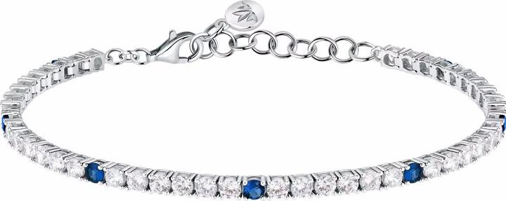 Immagine prodotto Morellato Elegante bracciale in argento con zirconi Tesori SAIW137 (19 cm, Argento 925)