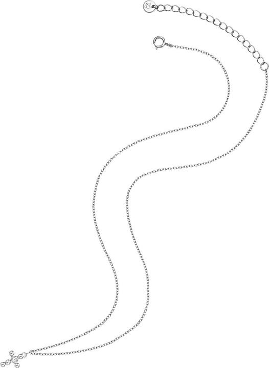 Immagine prodotto Glanzstücke München Croce da donna in argento topazio 40,0 cm di catena base + 5,5 cm di estensione - 31520 (Argento, 40 - 45,5 cm)