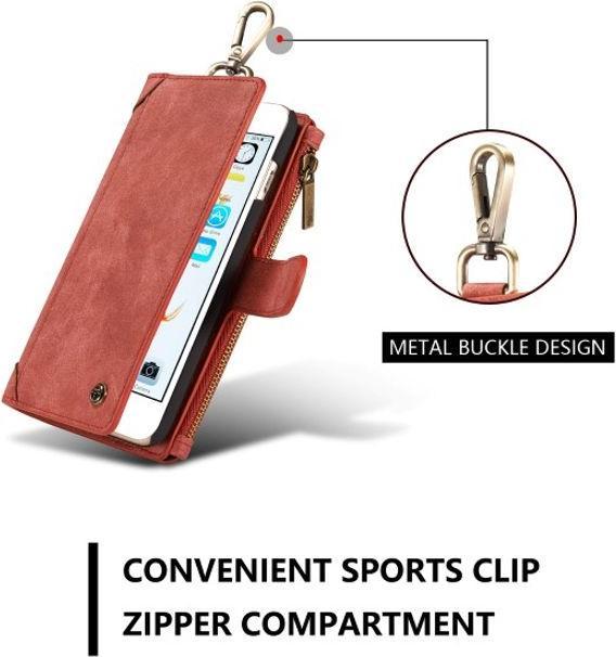Actual product image Caseme Slim leather case with wallet (Apple iPhone 6s Plus, Apple iPhone 6 Plus)