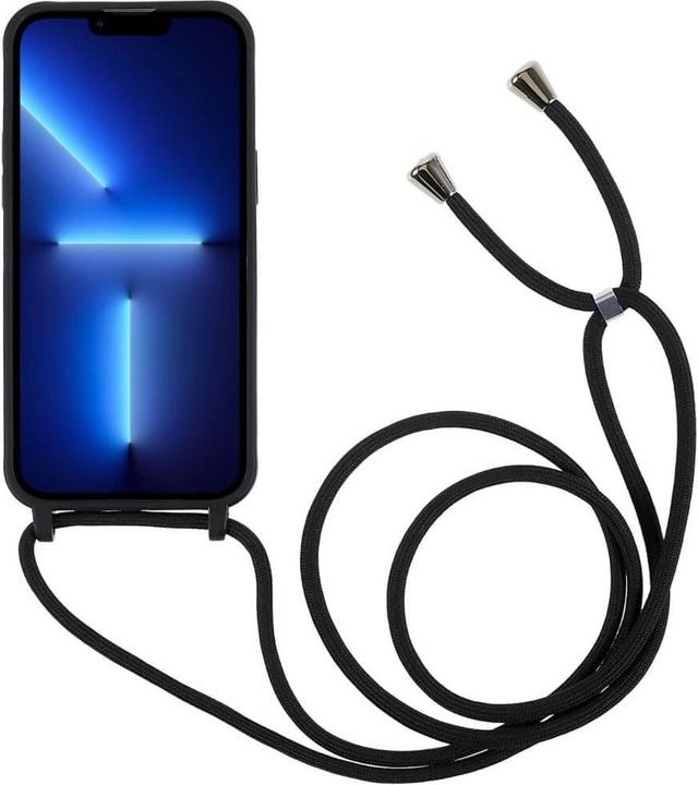 Actual product image Cover-Discount iPhone 14 Pro - Case with lanyard black
