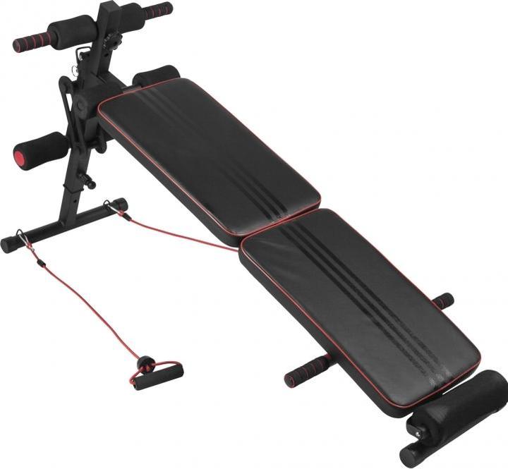 Produktbild Gorilla Sports Sit Up Bank Klappbar Profi