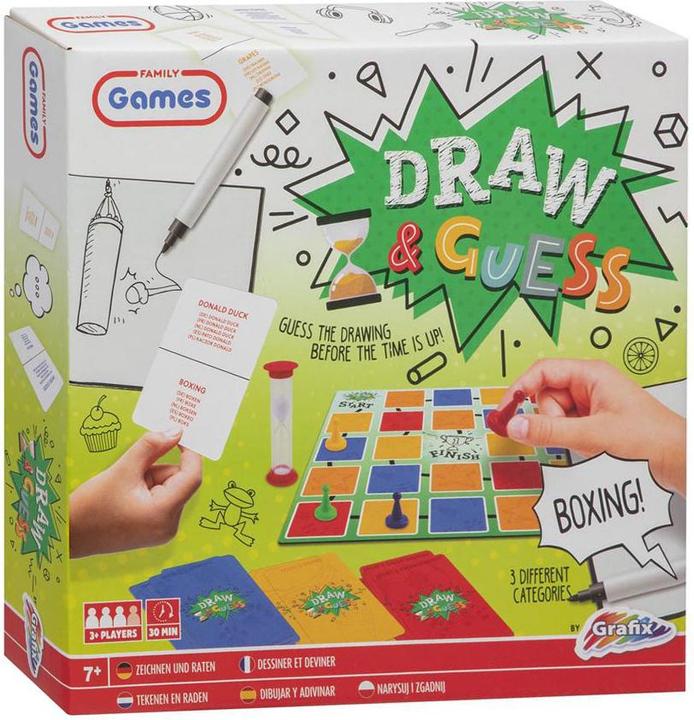 Actual product image Grafix Draw & guessing game