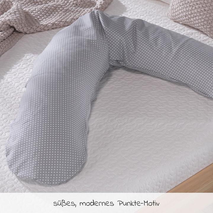 Produktbild Theraline Stillkissen "Das Original" mit Dinkel Füllung inkl. Bezug 190 cm (38 cm)